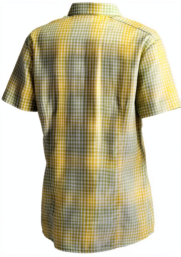 Maier Sports Damen Polo Shirt Grün Kurzarm Baumwolle-2