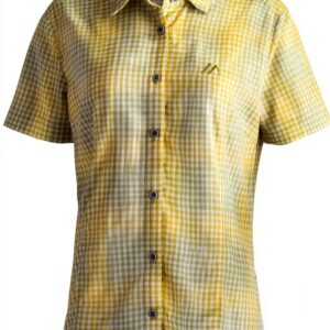 Maier Sports Damen Polo Shirt Grün Kurzarm Baumwolle-0