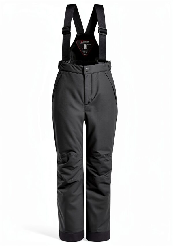 Maier Sports Skihose Kinder wasserdicht atmungsaktiv Schwarz-0