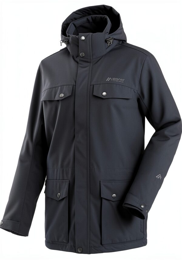 Maier Sports Parka Herren Outdoorjacke Polyester Langarm-0