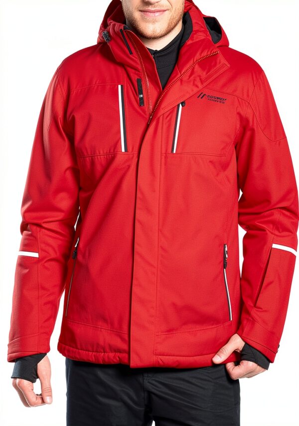 maier sports Herren Skijacke Olympian Blau-1