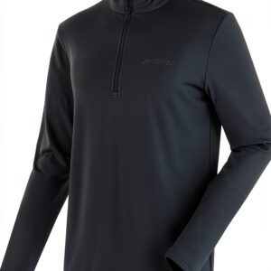 Maier Sports Rollkragen-Midlayer Herren Grau 52-0