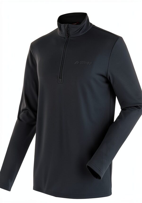 Maier Sports Rollkragen-Midlayer Herren Grau 52-0