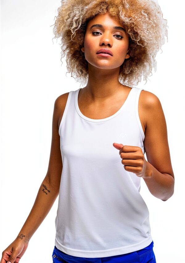 Maier Sports Damen Outdoor-Shirt Weiß 40-2