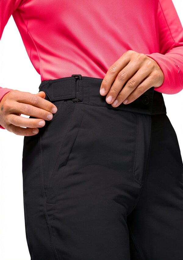 Maier Sports Damen Skihose Slim Fit Weiß-1