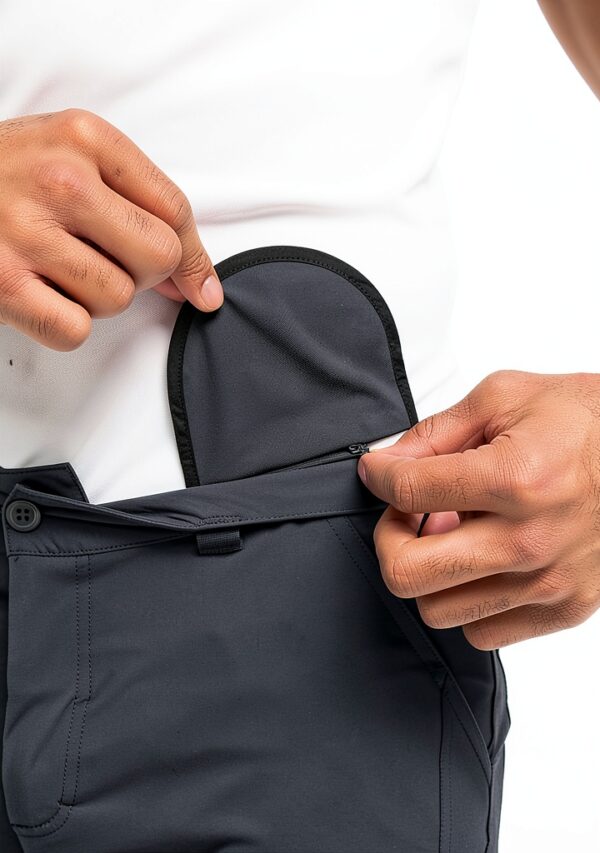 Wanderschorts Maier Sports Nil Short Graphite Größe 54,-2