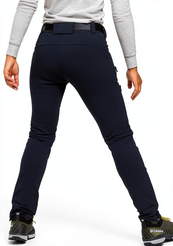 Maier Sports Lana Slim Damen Wanderhose Night Sky 42 wasserabweisend-6