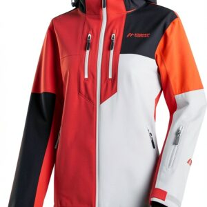 Maier Sports Damen Skijacke Manzaneda Rot Größe 36 10.000 mm-0