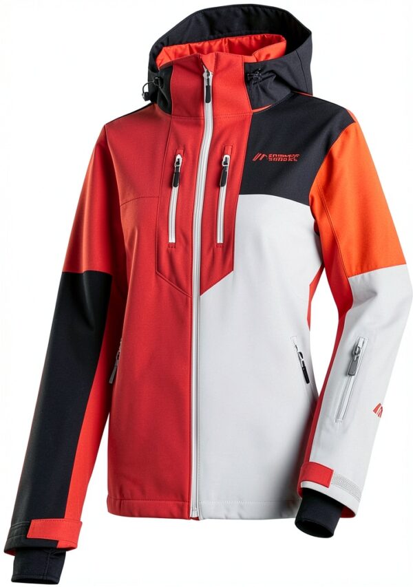 Maier Sports Damen Skijacke Manzaneda Rot Größe 36 10.000 mm-0