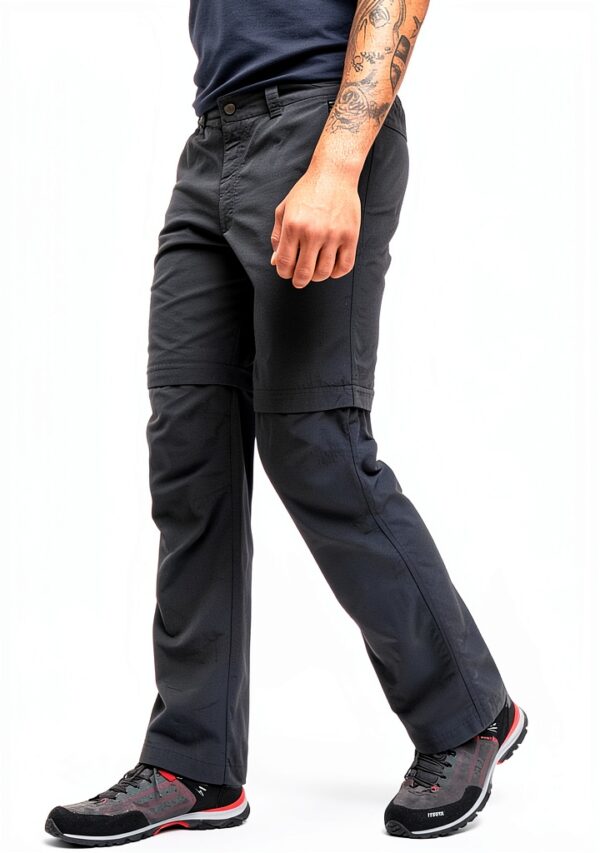 Wanderhose Maier Sports Herren Regular Fit Grau 54 wasserabweisend-5