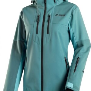 Maier Sports Damen Skijacke Manzaneda wasserdicht atmungsaktiv Grün-0