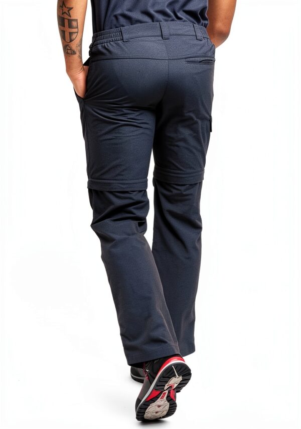 Wanderhose Maier Sports Herren Regular Fit Grau 54 wasserabweisend-6