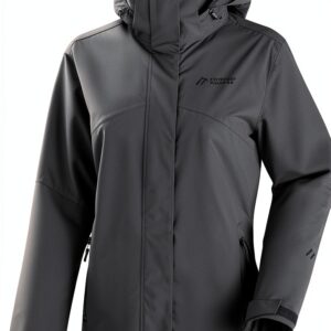 Wasserdichte Funktionsjacke Maier Sports mTHERM Light Blau Größe 50-0