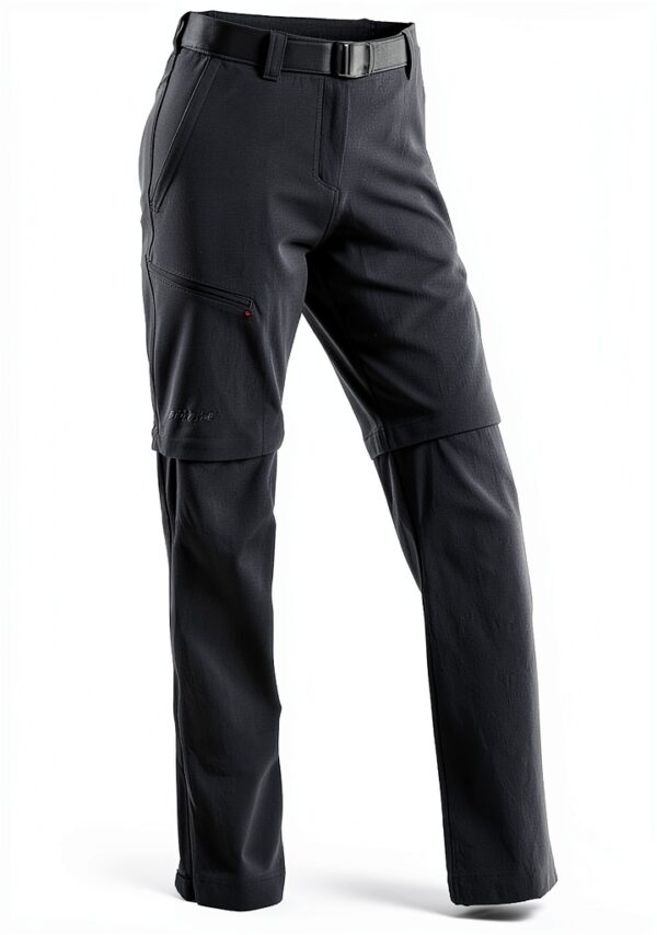 Wanderhose Maier Sports Nata – wasserabweisend, Schwarz-0