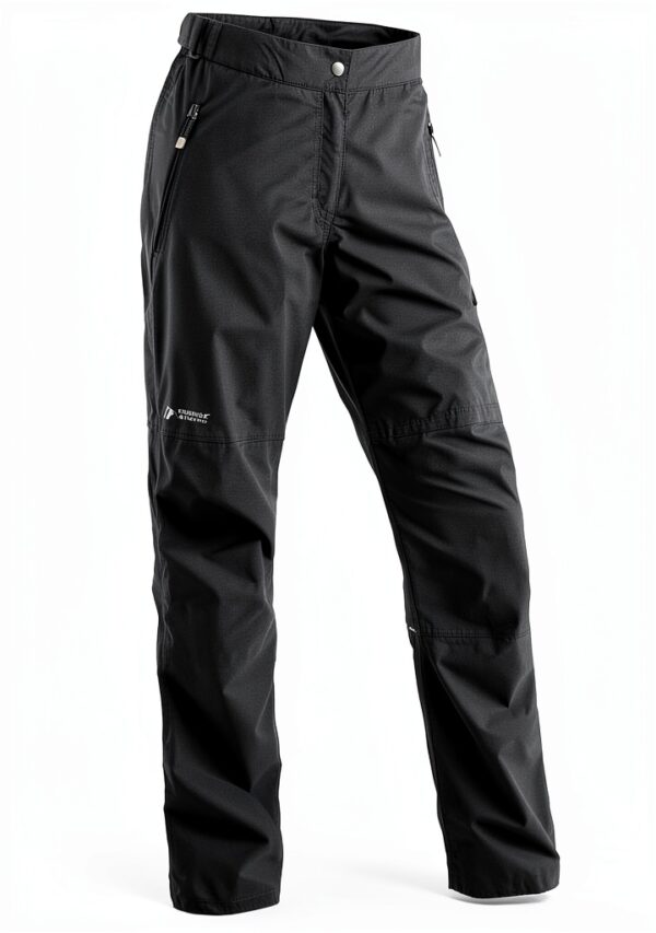 Wasserdichte Regenhose Maier Sports Damen Fit 10.000 mm Schwarz-0