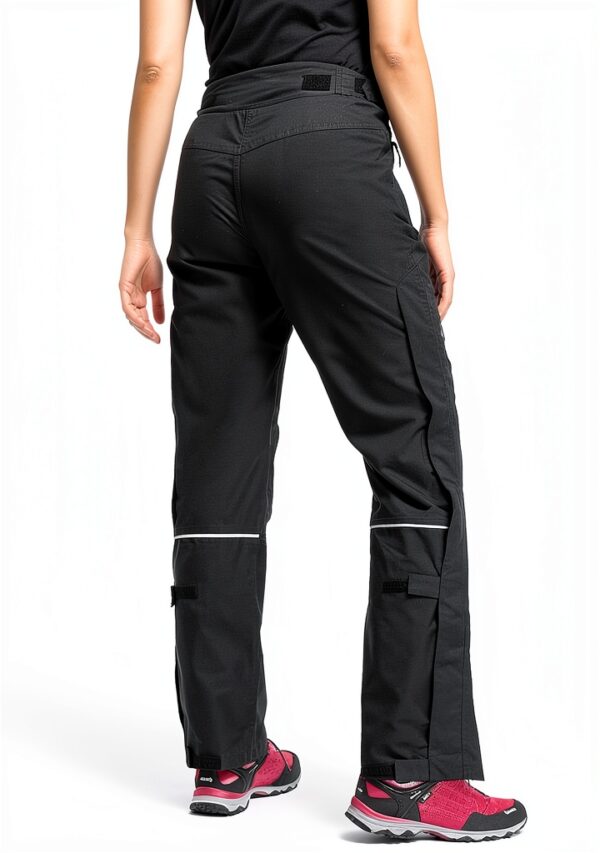 Wasserdichte Regenhose Maier Sports Damen Fit 10.000 mm Schwarz-6