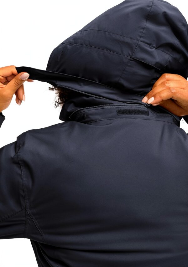 Wasserdichte Funktionsjacke Maier Sports mTHERM Light Blau Größe 50-1