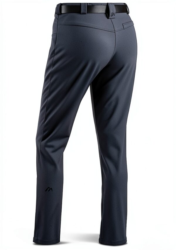 Maier Sports Damen Chino Hose Schwarz Blau elastischer Bund-1