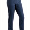 Maier Sports Damen Chino Hose Schwarz Blau elastischer Bund-0