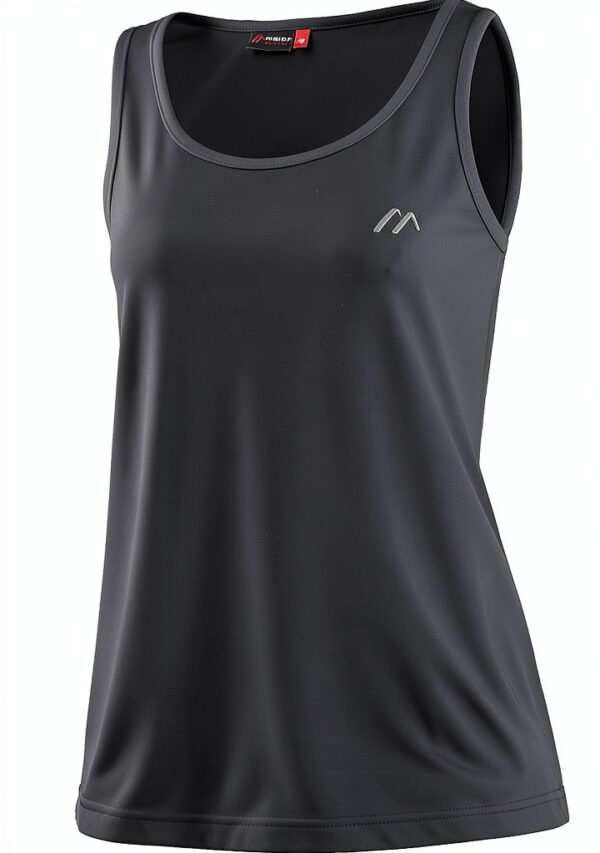 Maier Sports Petra Tanktop aus leichtem Piqué‑Material-0