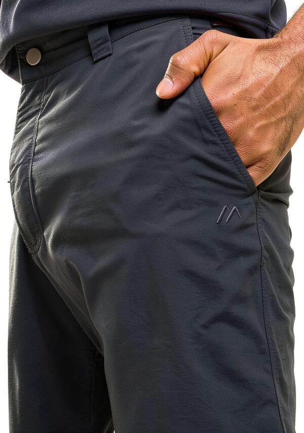 Wanderhose Maier Sports Herren Regular Fit Grau 54 wasserabweisend-3