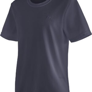 Maier Sports Herren Walter Shirt Braun Regular Fit Funktionsshirt-0