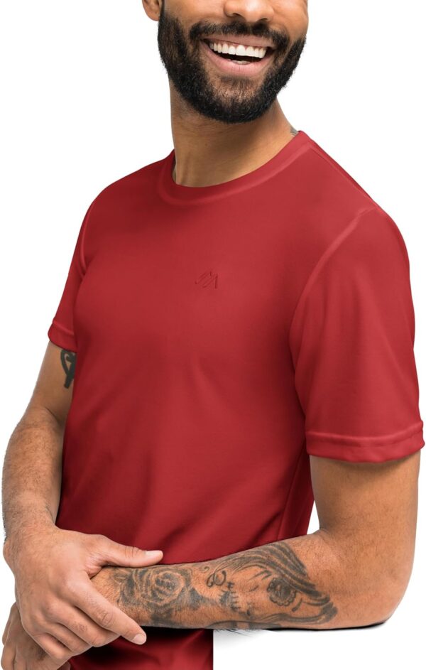 Maier Sports Herren Walter Shirt – Braun, 3XL, Funktionsshirt-2