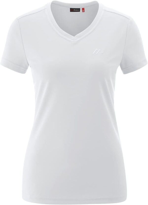 Maier Sports Damen Trudy T Shirt Outdoor Rot Größe 44-4