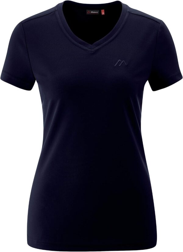 Maier Sports Damen Trudy T-Shirt Funktionsshirt Outdoor Weiß Größe 42-0