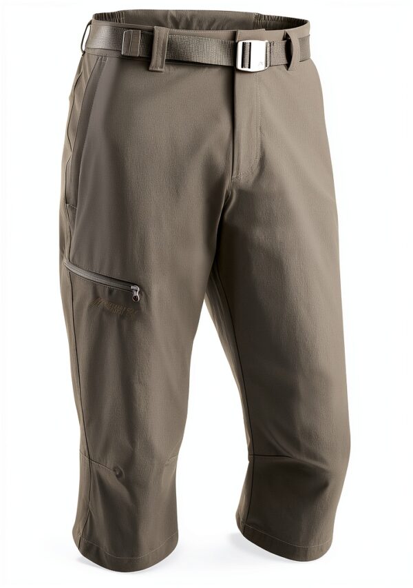 Maier Sports Herren 3/4 Hose Jennisei wasserabweisend elastisch Blau-0