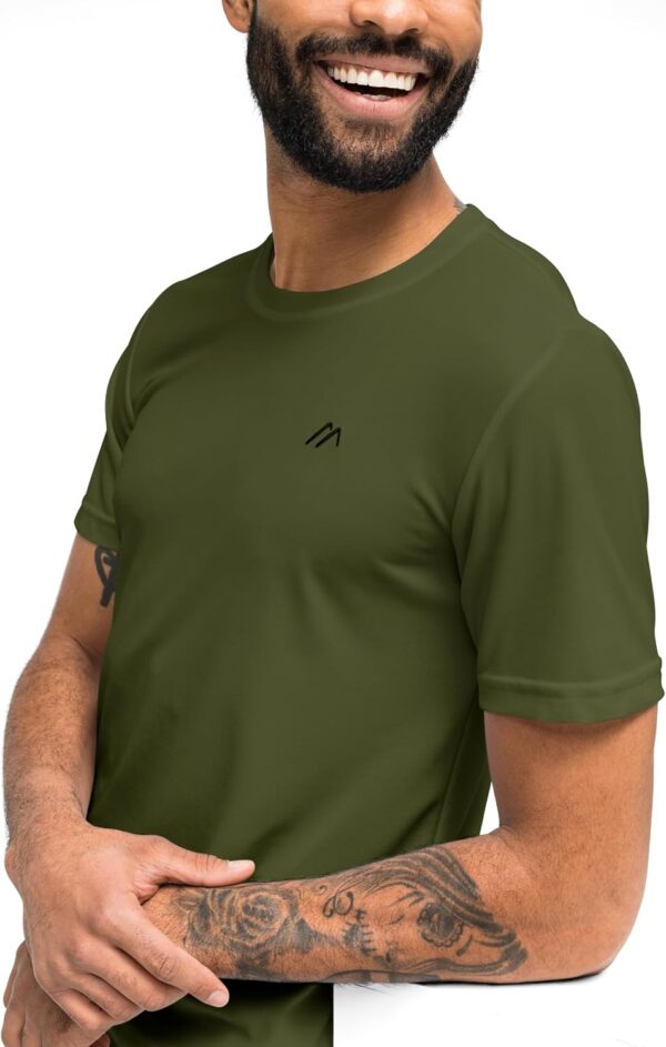 Maier Sports Herren Walter Shirt Braun Regular Fit 3XL Funktionsshirt-2