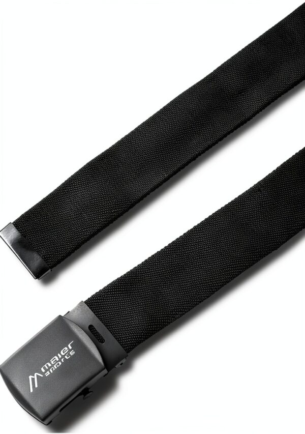 Maier Sports Tech Gürtel Schwarz Größe 1 (110 cm) - Leichtes-1