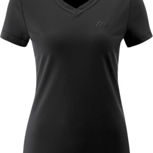Maier Sports Damen Trudy T-Shirt Outdoor V-Ausschnitt NFC-Chip-0