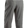 Maier Sports Herren 3/4 Hose EL Jennisei Braun Regular Fit-1