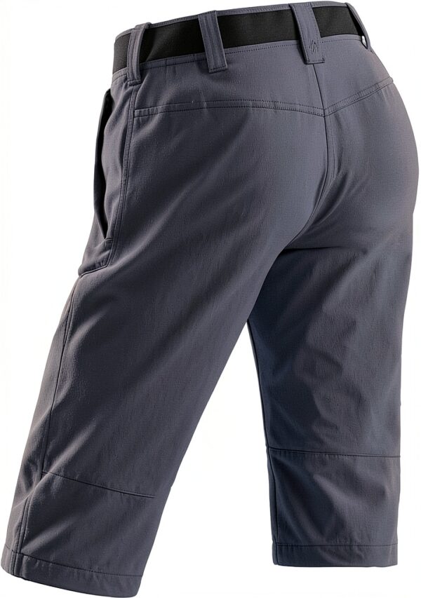 Maier Sports Damen Kluane Capri Hose Graphite elastisch-1
