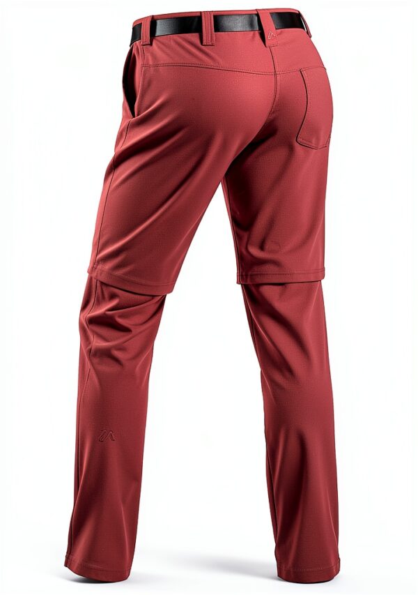 Maier Sports Inara Slim Zip, Damen Wanderhose, Wasserabweisende Hose für Trekking und Hiking, Enganliegender Schnitt, Zipp-Off-Funktion, PFC-frei, mSTRETCH pro 4 & Dryprotec-2