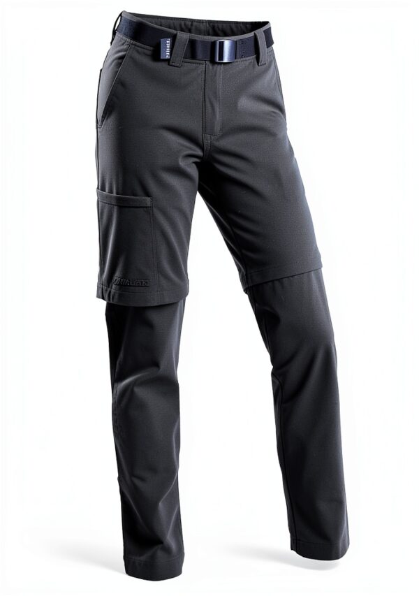 Maier Sports Inara Slim Zip, Damen Wanderhose, Wasserabweisende Hose für Trekking und Hiking, Enganliegender Schnitt, Zipp-Off-Funktion, PFC-frei, mSTRETCH pro 4 & Dryprotec-0