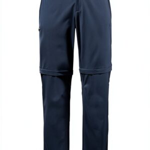 VAUDE Men's Farley Stretch T-Zip Pants III, Bequeme Herren Trekkinghose mit Zip-Off-Funktion, schnell zur Bermuda abzippar, strapazierfähig, schnelltrocknend & elastisch, umweltfreundlich hergestellt-0