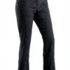 Maier Sports Marie, Enganliegende Damen Skihose, Wasserabweisende Softshell Schneehose, Stretchmaterial und verstellbarer Bund, PFC-frei, stormprotec-Technologie, Schwarz, Gr. 17 (W26/L29)-0