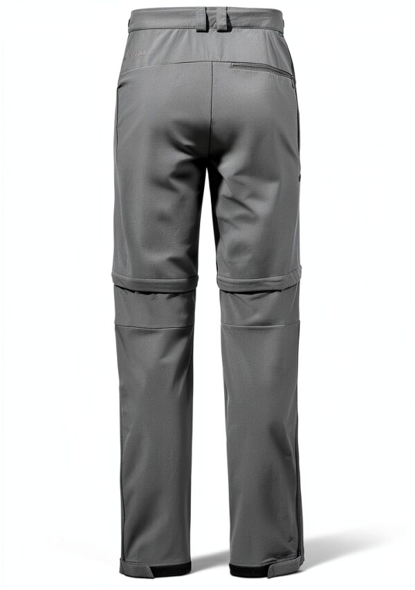VAUDE Men's Farley Stretch T-Zip Pants III, Bequeme Herren Trekkinghose mit Zip-Off-Funktion, schnell zur Bermuda abzippar, strapazierfähig, schnelltrocknend & elastisch, umweltfreundlich hergestellt-3