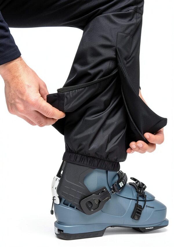 Maier Sports Anton Light Herren Skihose wasserdicht Stretch Schwarz-4