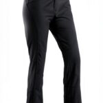 Maier Sports Marie, Enganliegende Damen Skihose, Wasserabweisende Softshell Schneehose, Stretchmaterial und verstellbarer Bund, PFC-frei, stormprotec-Technologie, Schwarz, Gr. 34 (W26/L31)-0