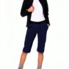 Maier Sports Damen Capri Hose Night Sky mSTRETCH Pro 4 dryprotec-1