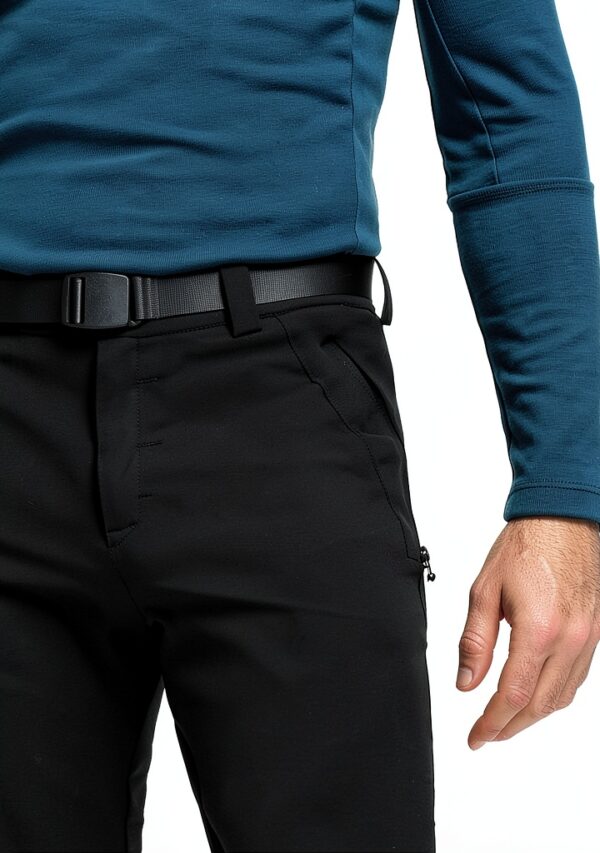 Maier Sports Herren Hose Naturno Lang Schwarz – wasserabweisend-2