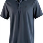 Poloshirt Maier Sports Ulrich Herren Leichtes Piqué Dryprotec Blau M-0
