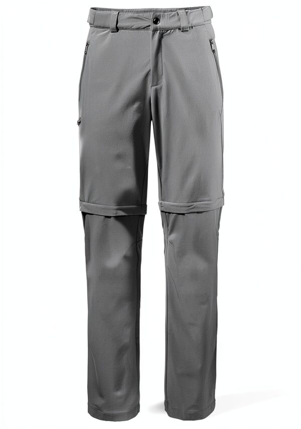 VAUDE Men's Farley Stretch T-Zip Pants III, Bequeme Herren Trekkinghose mit Zip-Off-Funktion, schnell zur Bermuda abzippar, strapazierfähig, schnelltrocknend & elastisch, umweltfreundlich hergestellt-0