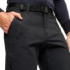 Maier Sports Herren Hose Naturno Lang Schwarz – wasserabweisend-0