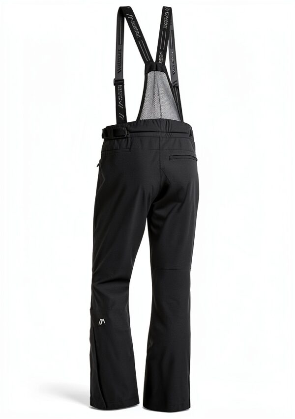 Maier Sports Anton Light Herren Skihose wasserdicht Stretch Schwarz-2