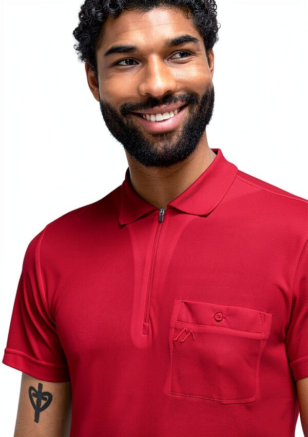 Maier Sports Herren Arwin 2.0 Polohemd Schwarz XL Sport-1