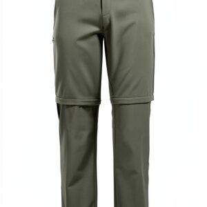 VAUDE Men's Farley Stretch T-Zip Pants III, Bequeme Herren Trekkinghose mit Zip-Off-Funktion, schnell zur Bermuda abzippar, strapazierfähig, schnelltrocknend & elastisch, umweltfreundlich hergestellt-0